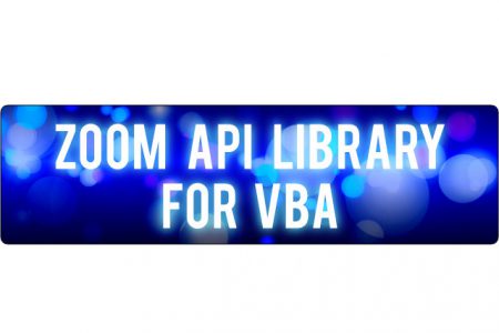 Zoom API Library For VBAをリリースしました